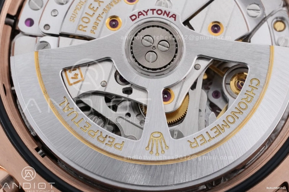 Edition 798 RG Gain 1:1 Weight On 126515 Oyster-flex Stick DD Daytona Sophisticated Best Strap Sub-dial Black Dial VSF Marker 1121